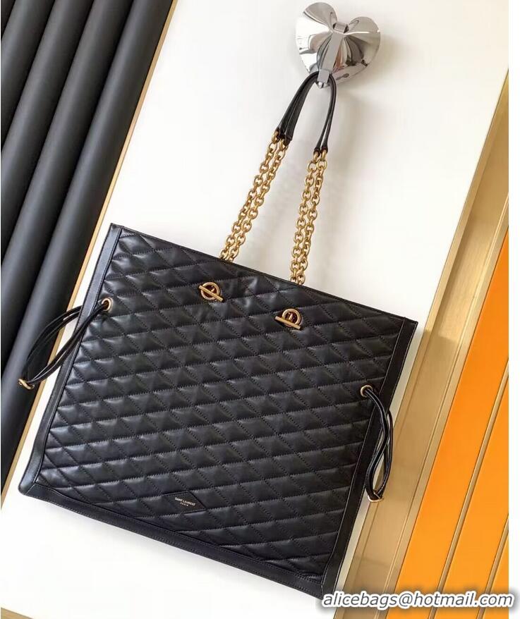 Grade Quality SAINT LAURENT LEATHER BAG Y668720 BLACK