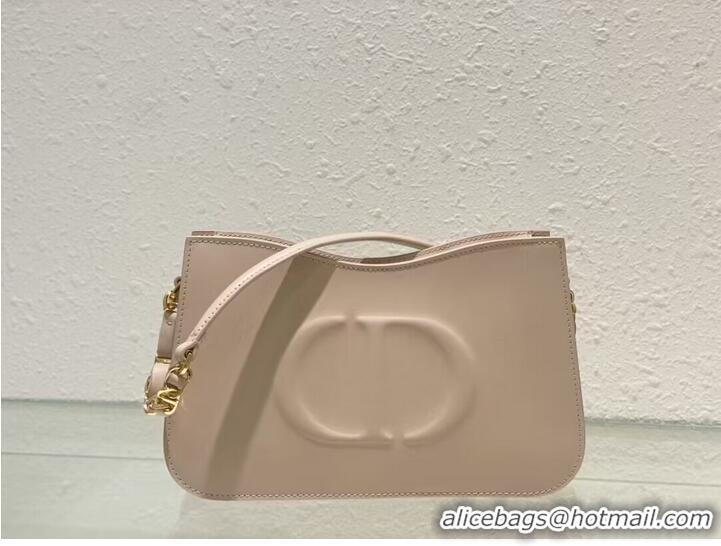 Cheap Design Dior CD SIGNATURE MINI BAG Beige Calfskin with Embossed CD Signature C02229A