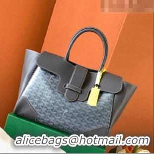 Super Quality Goyard Saigon Tote Bag GY11011 Dark Grey