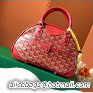 Buy Inexpensive Goyard Vintage Bowling Bag Small GY8822 Red