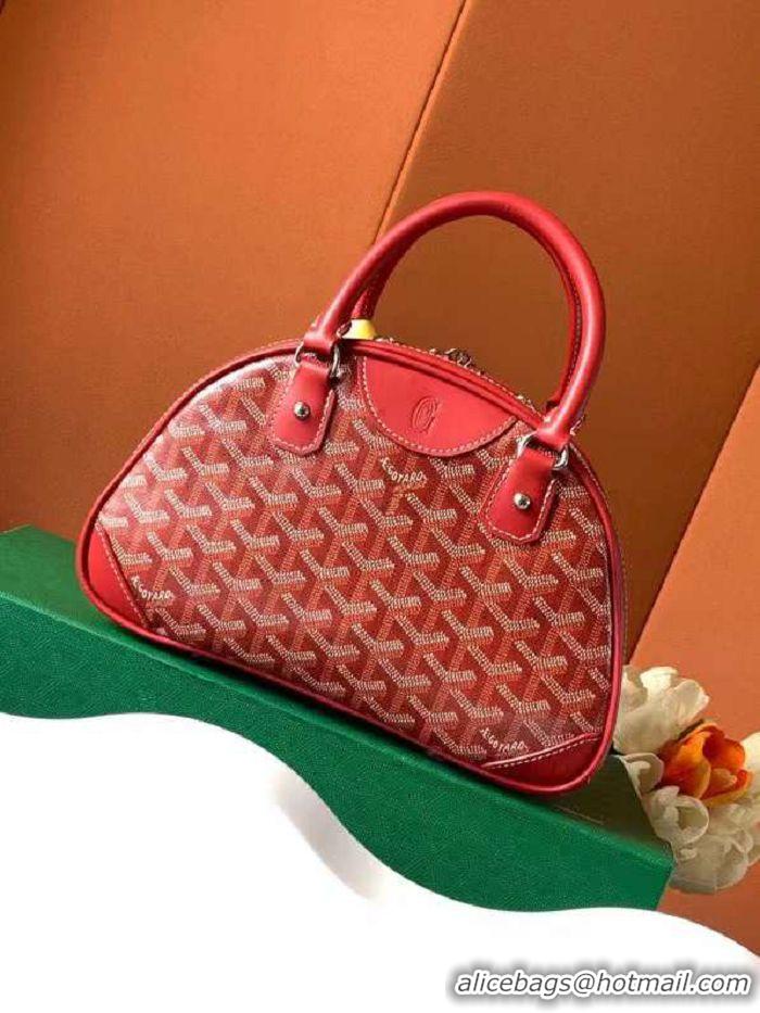 Buy Inexpensive Goyard Vintage Bowling Bag Small GY8822 Red