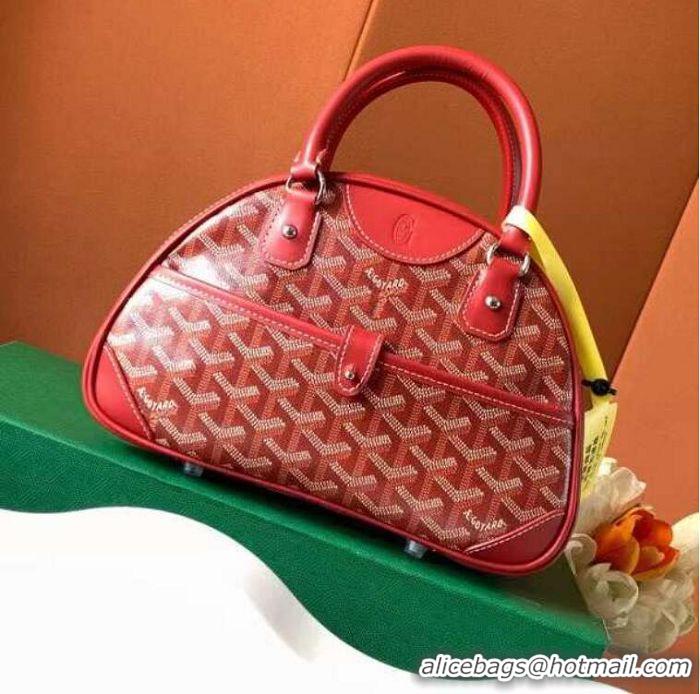 Buy Inexpensive Goyard Vintage Bowling Bag Small GY8822 Red