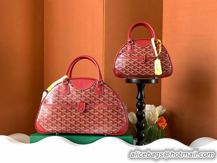 Buy Inexpensive Goyard Vintage Bowling Bag Small GY8822 Red