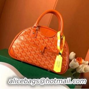 Buy Discount Goyard Vintage Bowling Bag Small GY8822 Orange