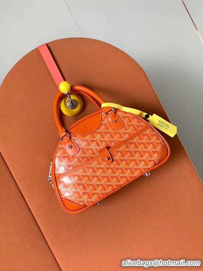 Buy Discount Goyard Vintage Bowling Bag Small GY8822 Orange