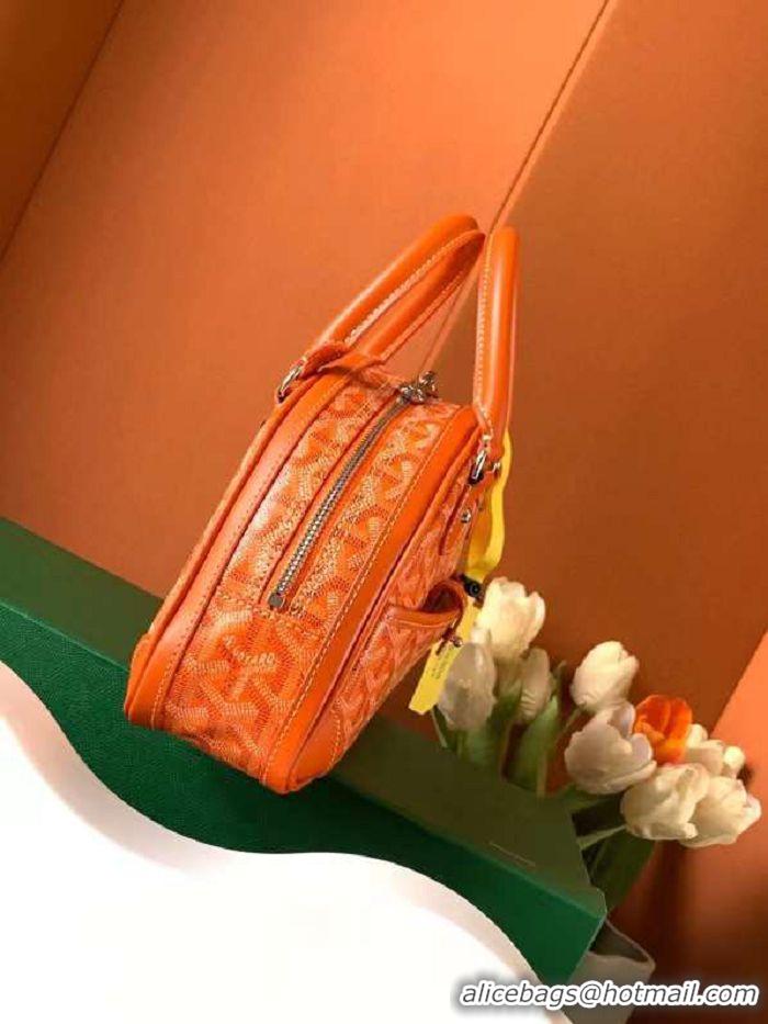 Buy Discount Goyard Vintage Bowling Bag Small GY8822 Orange