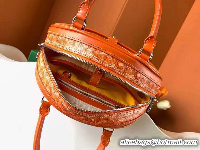 Buy Discount Goyard Vintage Bowling Bag Small GY8822 Orange