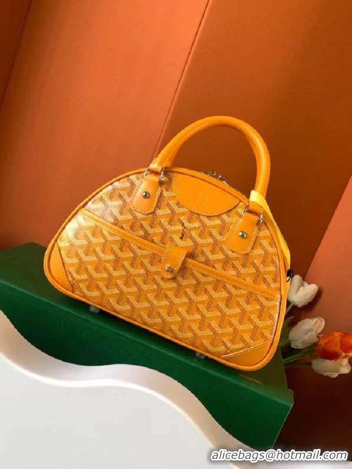 Fashion Discount Goyard Vintage Bowling Bag Small GY8822 Yellow