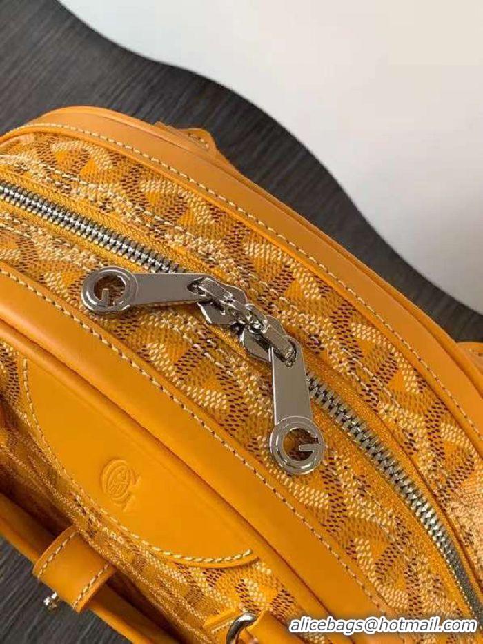 Fashion Discount Goyard Vintage Bowling Bag Small GY8822 Yellow