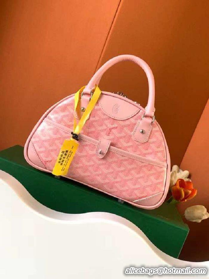 Top Quality Goyard Vintage Bowling Bag Small GY8822 Pink