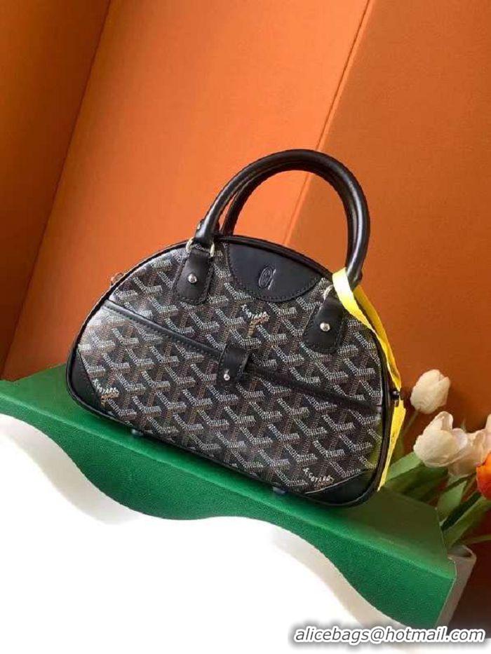 Traditional Discount Goyard Vintage Bowling Bag Small GY8822 Black