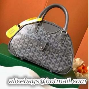 Promotional Goyard Vintage Bowling Bag Small GY8822 Dark Grey