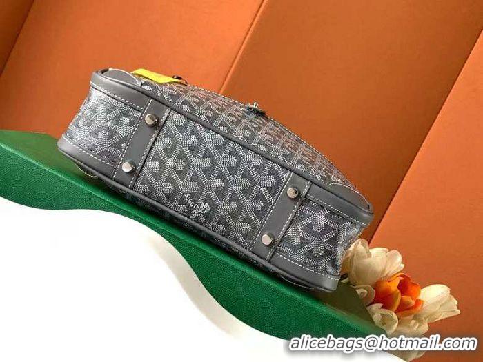 Promotional Goyard Vintage Bowling Bag Small GY8822 Dark Grey