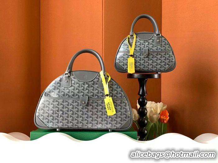 Promotional Goyard Vintage Bowling Bag Small GY8822 Dark Grey