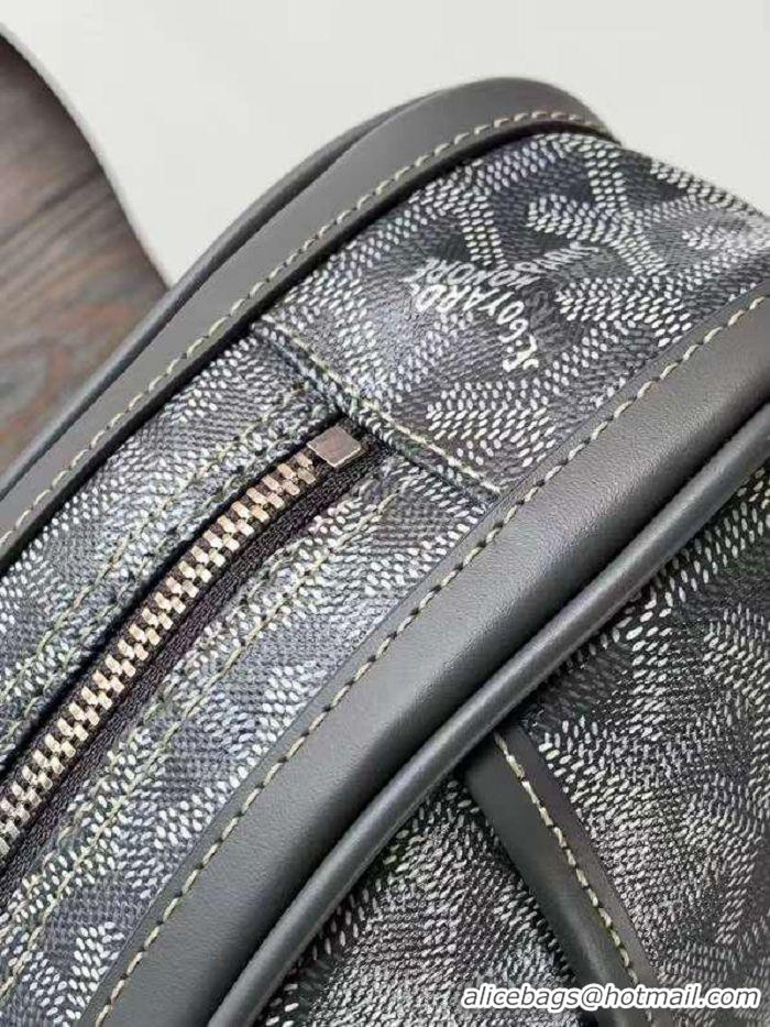 Promotional Goyard Vintage Bowling Bag Small GY8822 Dark Grey