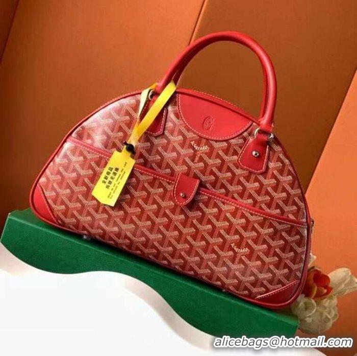 Top Quality Goyard Vintage Bowling Bag Large GY8824 Red