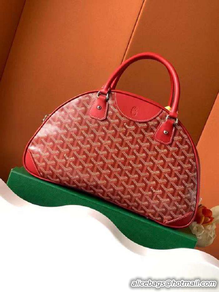 Top Quality Goyard Vintage Bowling Bag Large GY8824 Red