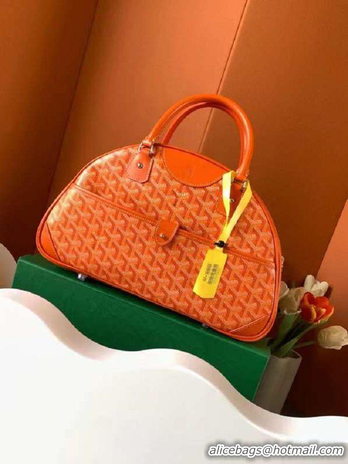 Most Popular Goyard Vintage Bowling Bag Large GY8824 Orange