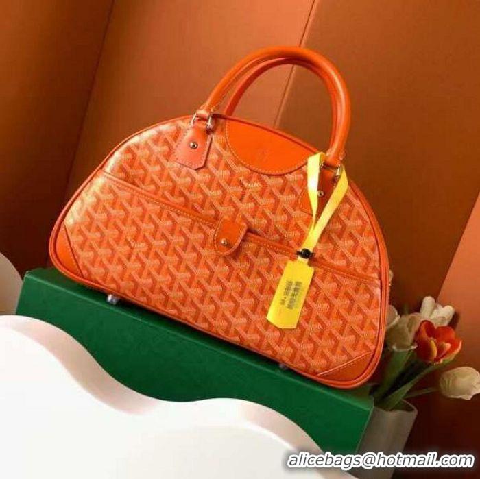 Most Popular Goyard Vintage Bowling Bag Large GY8824 Orange