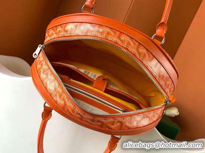 Most Popular Goyard Vintage Bowling Bag Large GY8824 Orange