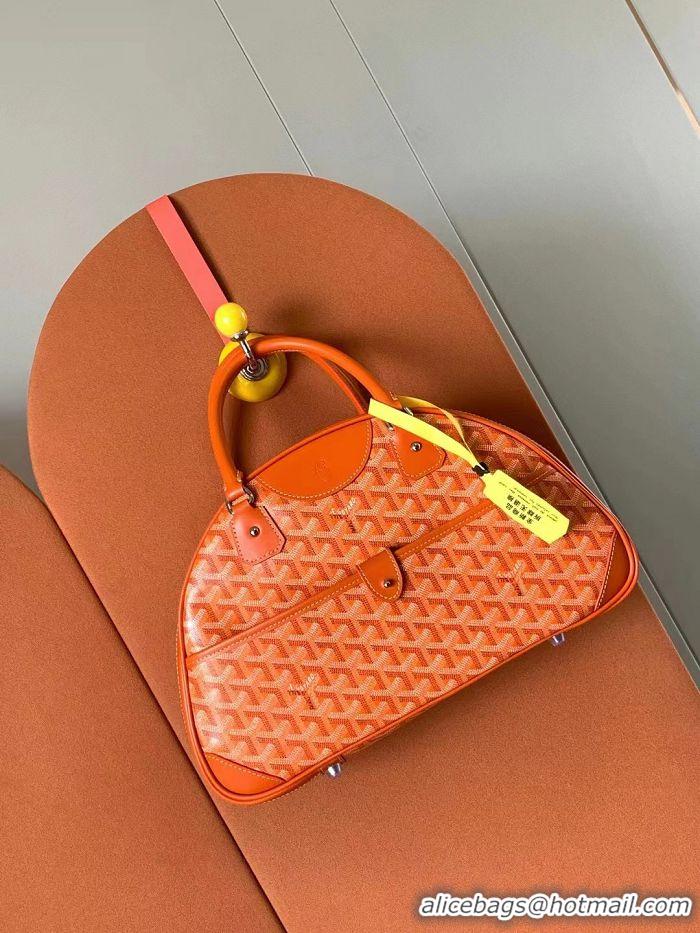 Most Popular Goyard Vintage Bowling Bag Large GY8824 Orange