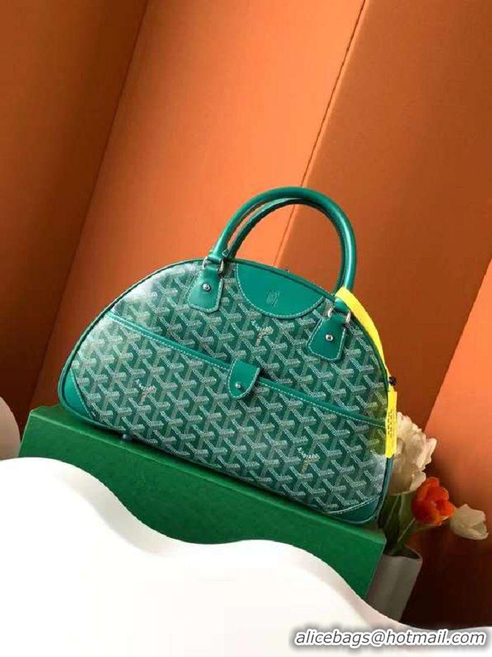 Well Crafted Goyard Vintage Bowling Bag Large GY8824 Green