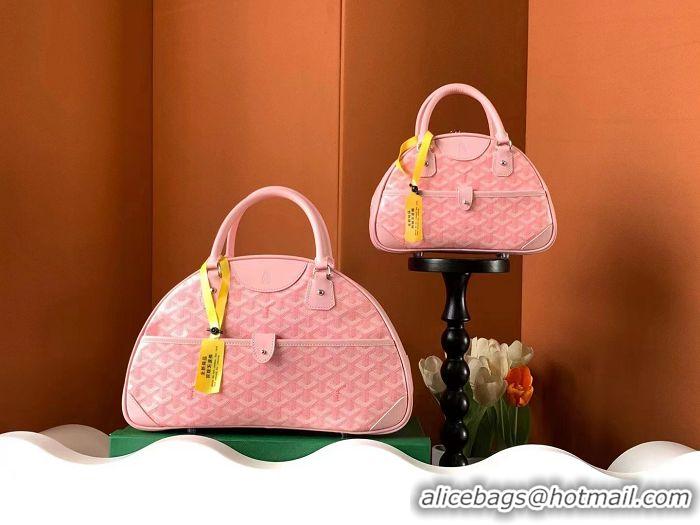 Pretty Style Goyard Vintage Bowling Bag Large GY8824 Pink