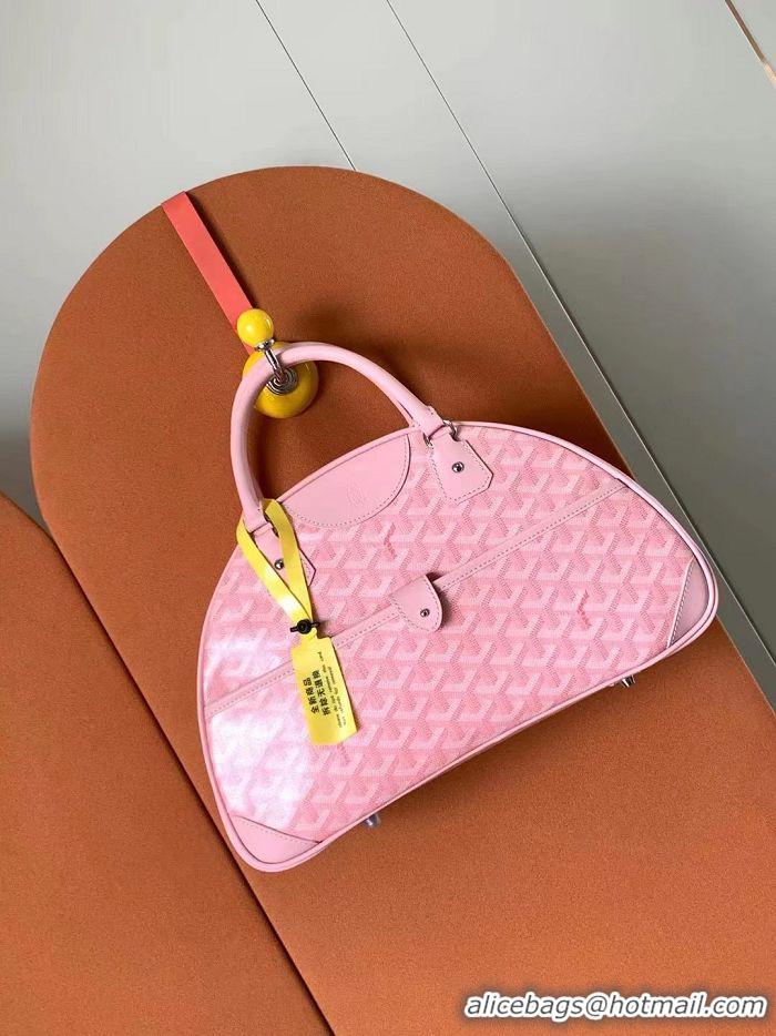 Pretty Style Goyard Vintage Bowling Bag Large GY8824 Pink