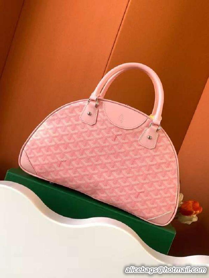 Pretty Style Goyard Vintage Bowling Bag Large GY8824 Pink