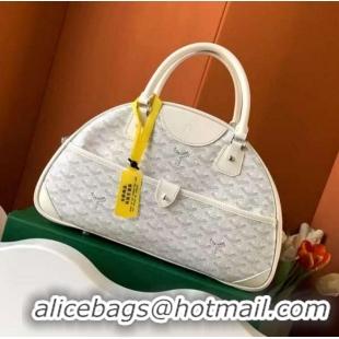 Top Grade Goyard Vintage Bowling Bag Large GY8824 White