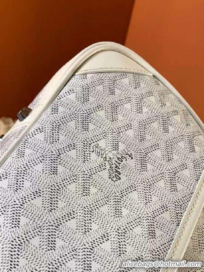 Top Grade Goyard Vintage Bowling Bag Large GY8824 White