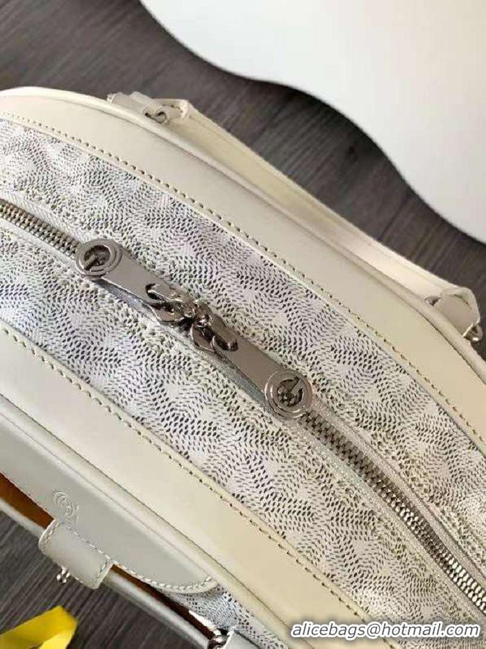 Top Grade Goyard Vintage Bowling Bag Large GY8824 White