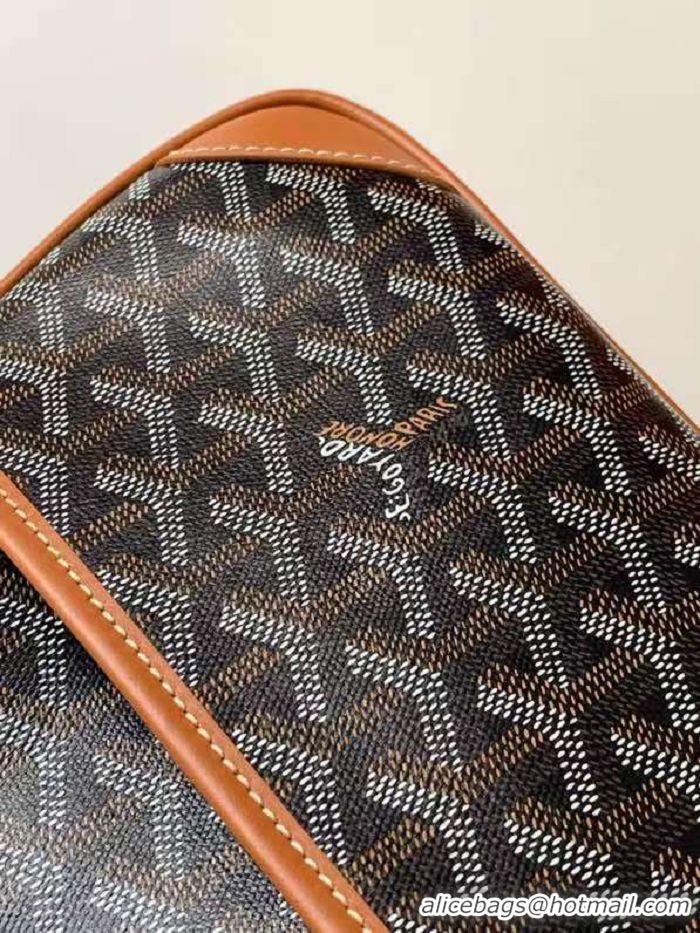 Buy Classic Goyard Vintage Bowling Bag Large GY8824 Black And Tan