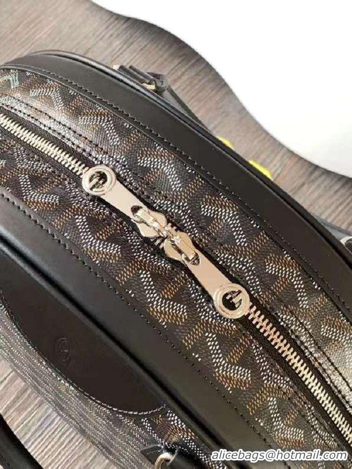 Well Crafted Goyard Vintage Bowling Bag Large GY8824 Black