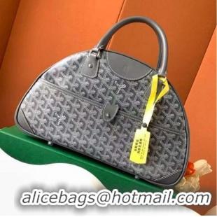 Market Sells Goyard Vintage Bowling Bag Large GY8824 Dark Grey