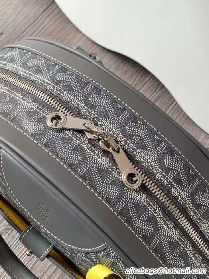 Market Sells Goyard Vintage Bowling Bag Large GY8824 Dark Grey