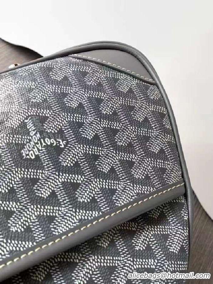 Market Sells Goyard Vintage Bowling Bag Large GY8824 Dark Grey