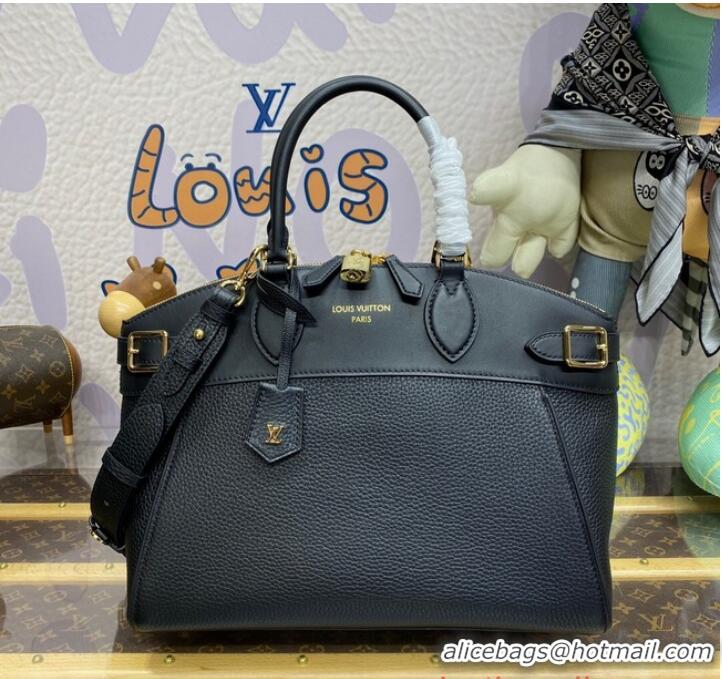 Top Grade Louis Vuitton Original Leather Lock It MM M23061 Black