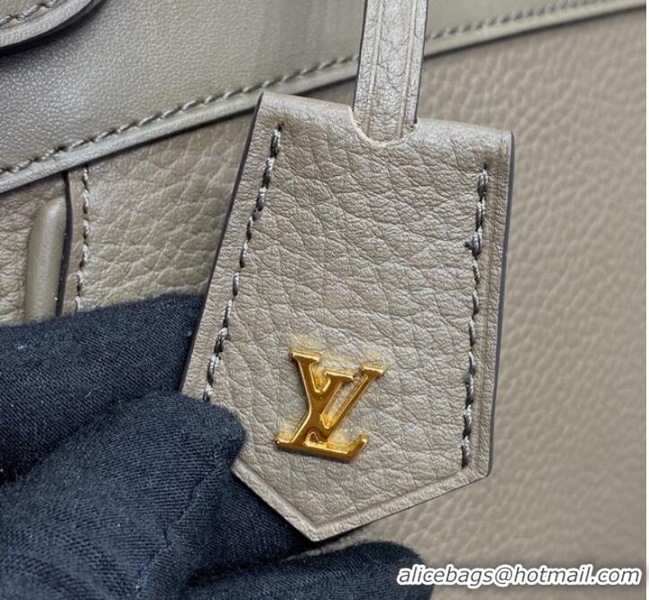 Super Quality Louis Vuitton Original Leather Lock It MM M23061 Earth