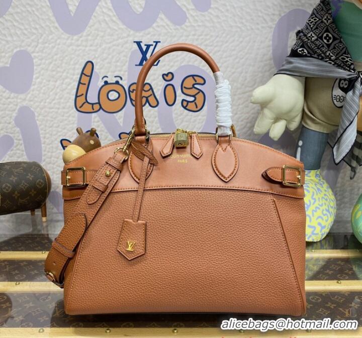 Reasonable Price Louis Vuitton Original Leather Lock It MM M23061 Brown