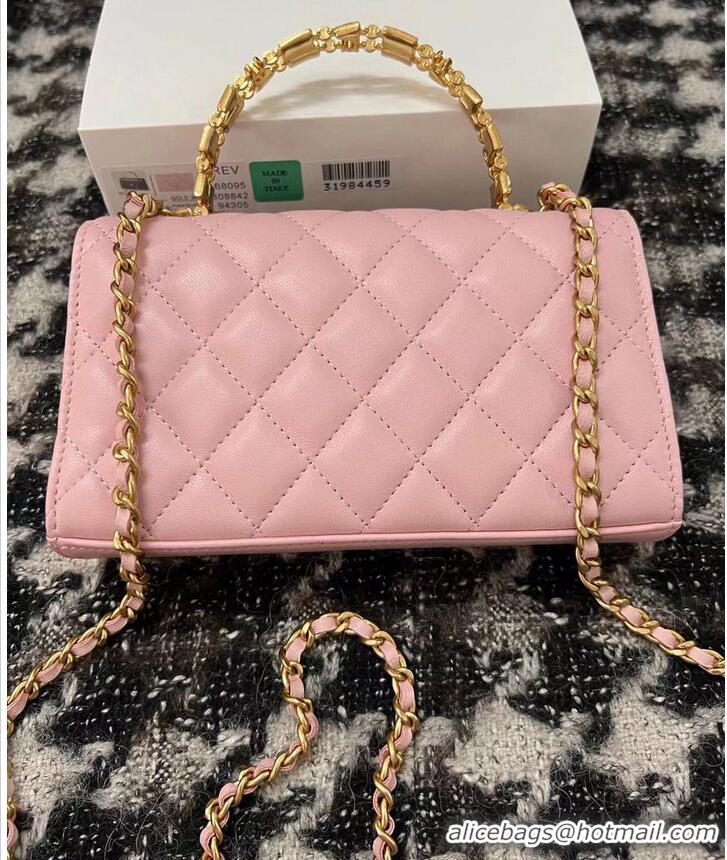 Reasonable Price CHANEL 22B Kelly Top Handle Bag AP2946Y Pink