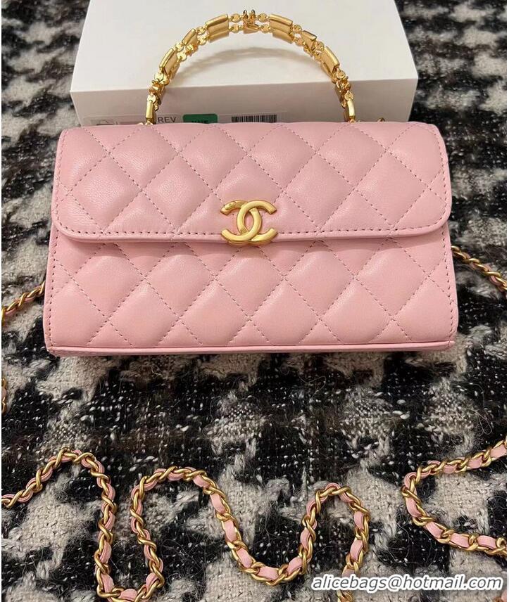 Reasonable Price CHANEL 22B Kelly Top Handle Bag AP2946Y Pink