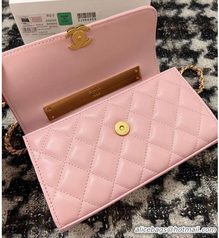 Reasonable Price CHANEL 22B Kelly Top Handle Bag AP2946Y Pink