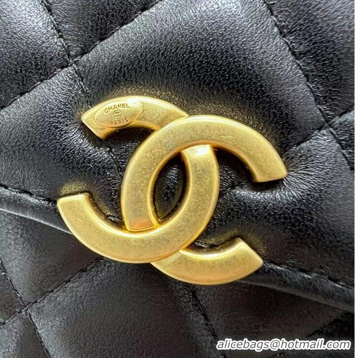 Promotional CHANEL 22B Kelly Top Handle Bag AP2946Y Black