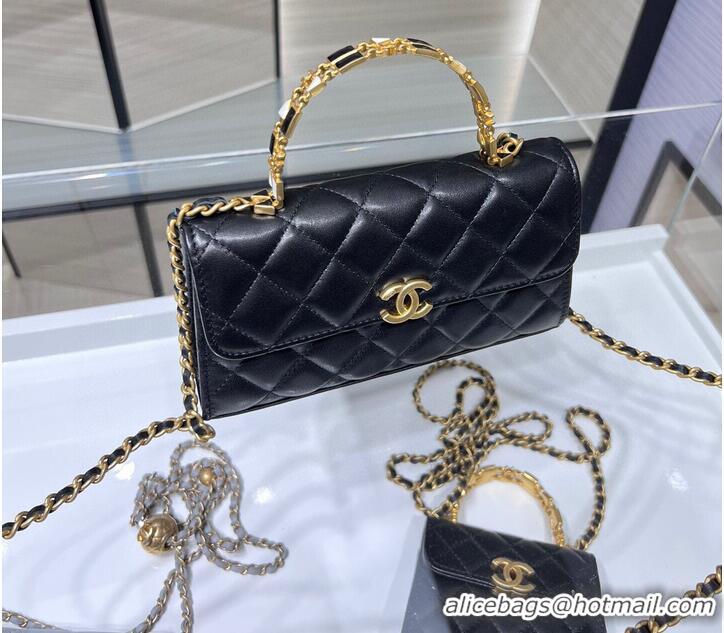 Promotional CHANEL 22B Kelly Top Handle Bag AP2946Y Black