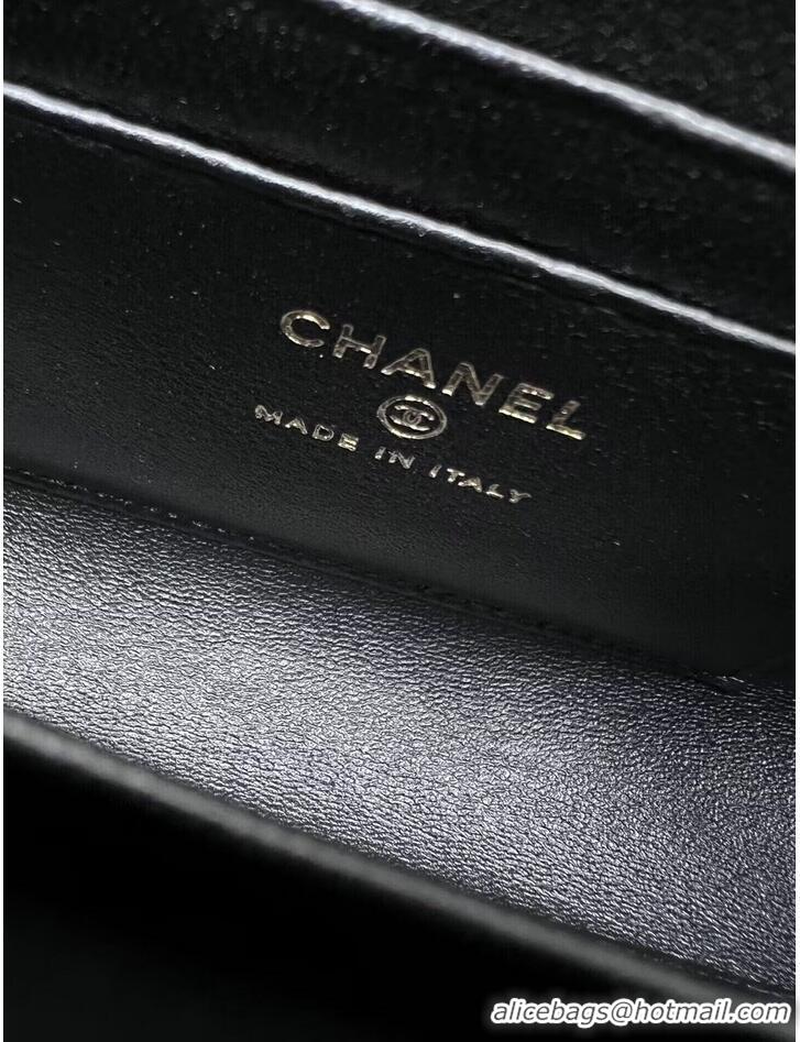 Promotional CHANEL 22B Kelly Top Handle Bag AP2946Y Black