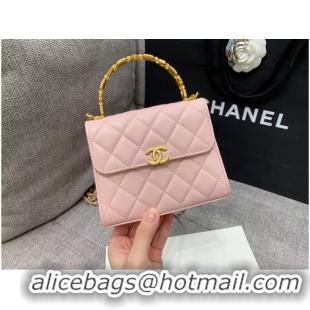 Buy Cheapest CHANEL 22B Kelly Top Handle Bag AP2945Y Pink