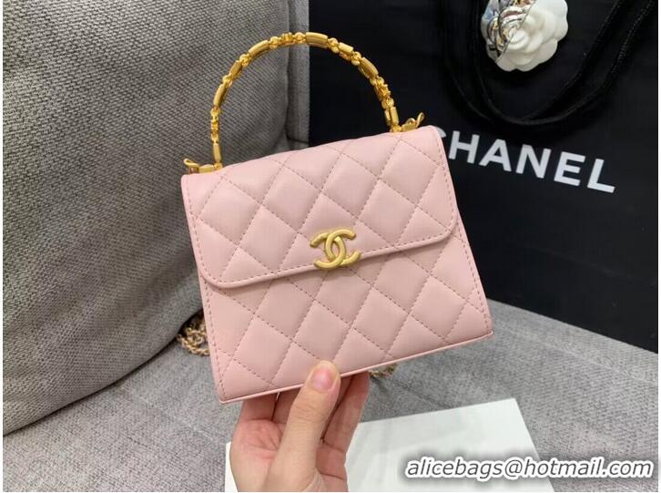 Buy Cheapest CHANEL 22B Kelly Top Handle Bag AP2945Y Pink