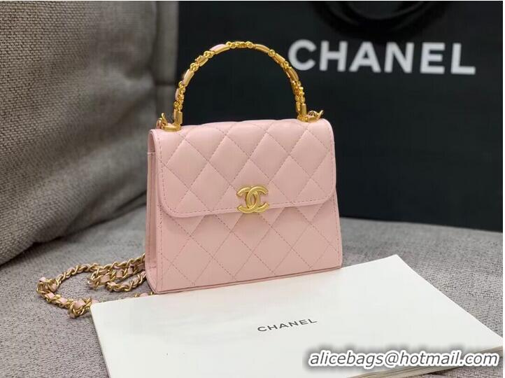 Buy Cheapest CHANEL 22B Kelly Top Handle Bag AP2945Y Pink