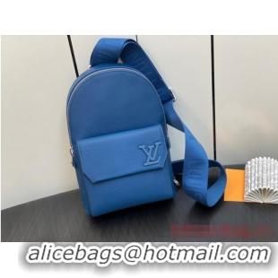 Shop Discount Louis Vuitton Pilot Slingbag M23765 blue